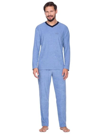 Pánske pyžamo 592 svetlo modré plus - REGINA