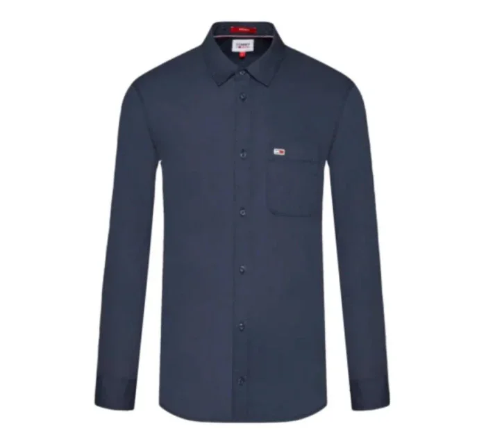 Tommy Jeans Tjm Essential Popelínová košeľa M DM0DM11870 Tommy Jeans Tjm Essential Popelínová košeľa M DM0DM11870