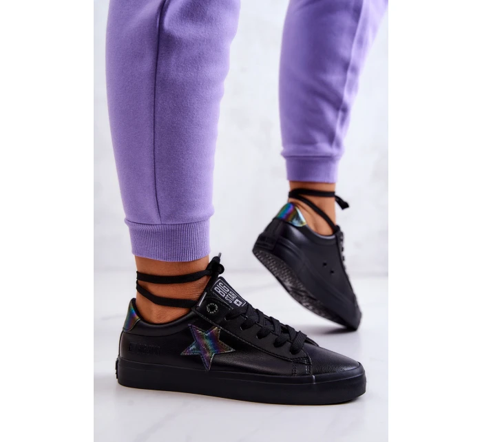 Kožené tenisky Star Big Star model 21580383 Black - Big Star Shoes