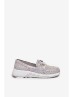 Semišové Polobotky Z Přírodní Kůže Na Platformě model 21692952 Šedé - Artiker