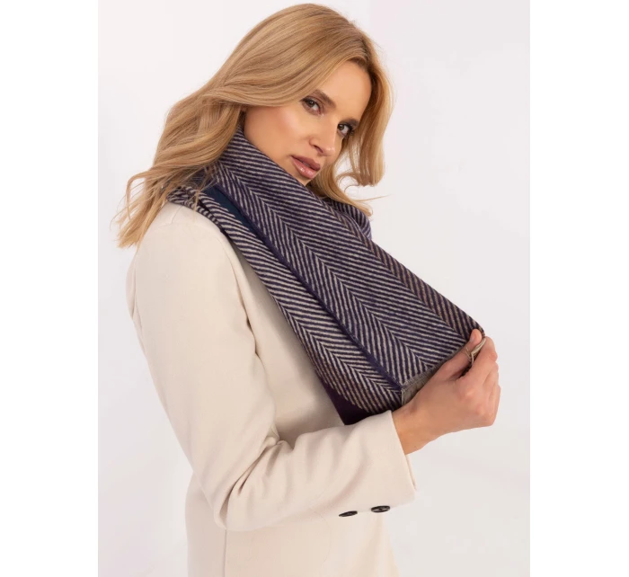Šála AT SZ model 20758448 tmavě modrá - FPrice