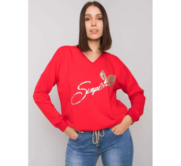 Halenka RV BZ model 16292297 červená - FPrice