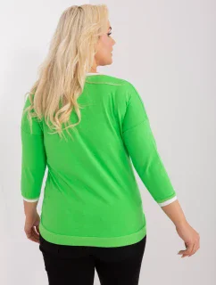 Bluzka RV BZ model 19154448 jasny zielony - FPrice