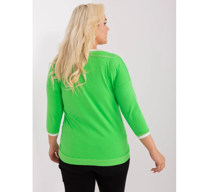 Bluzka RV BZ model 19154448 jasny zielony - FPrice Bluzka RV BZ model 19154448 jasny zielony - FPrice