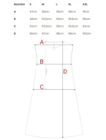 model 21154745 Šaty bez rukávů fialové - STYLOVE