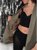 Dámská bunda v jedné velikosti olivová Dstreet model 21982224 - FashionStreet