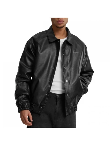 Karl Kani Star Full Pu College Jacket M 60750004 pánske Karl Kani Star Full Pu College Jacket M 60750004 pánske