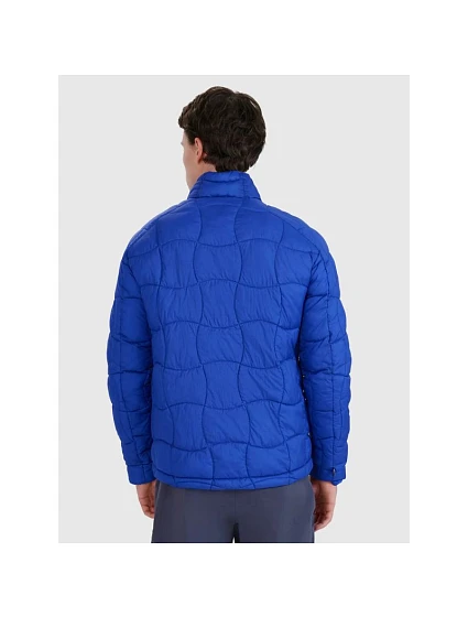 Pánská trekingová péřová bunda model 21434048 s výplní Primaloft Silver - 4F Pánská trekingová péřová bunda model 21434048 s výplní Primaloft Silver - 4F