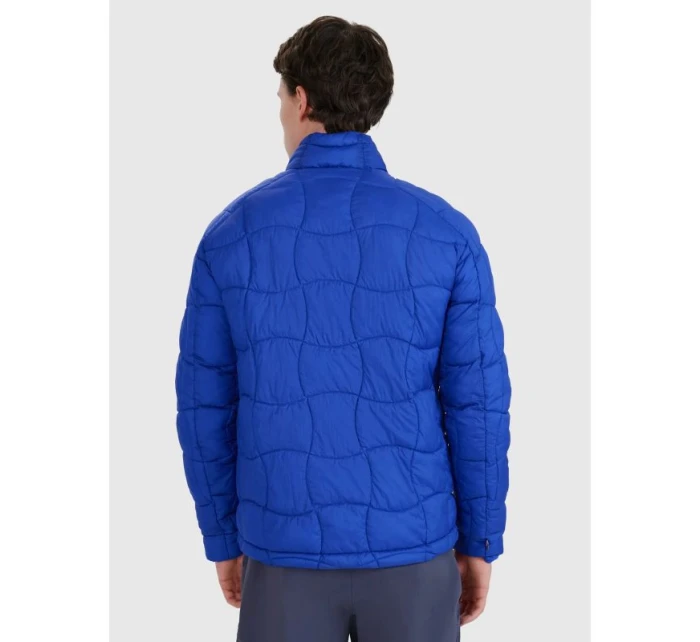 Pánská trekingová péřová bunda model 21434048 s výplní Primaloft Silver - 4F