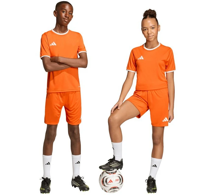 Adidas Entrada 26 detské šortky oranžové JZ6529