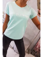 Nakupovanie je moja kardio mätová blúzka