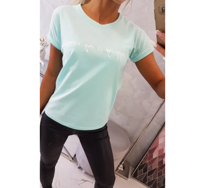 Nakupovanie je moja kardio mätová blúzka