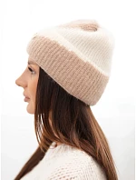 Klasická dámská čepice s ozdobným emblémem tmavě model 22557763 - K-Fashion Klasická dámská čepice s ozdobným emblémem tmavě model 22557763 - K-Fashion