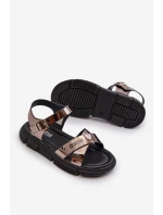 Dětské sandály Big Star model 21651474 Černé - Big Star Shoes Dětské sandály Big Star model 21651474 Černé - Big Star Shoes