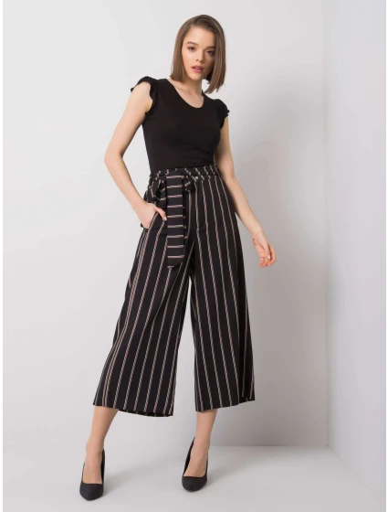 Nohavice CHA SP 0430.41P čierna a béžová Nohavice CHA SP 0430.41P čierna a béžová