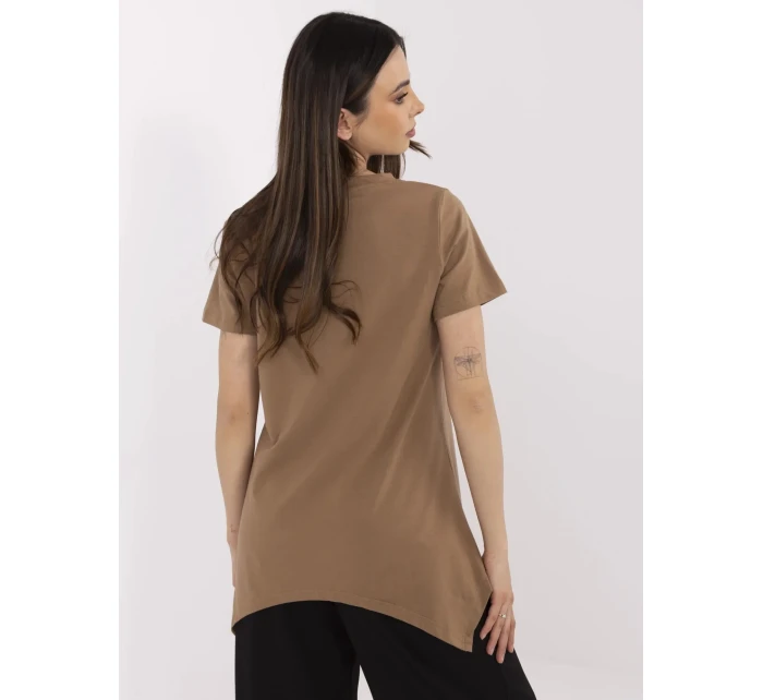 Blúzka CLM BZ 1702.89 svetlohnedá