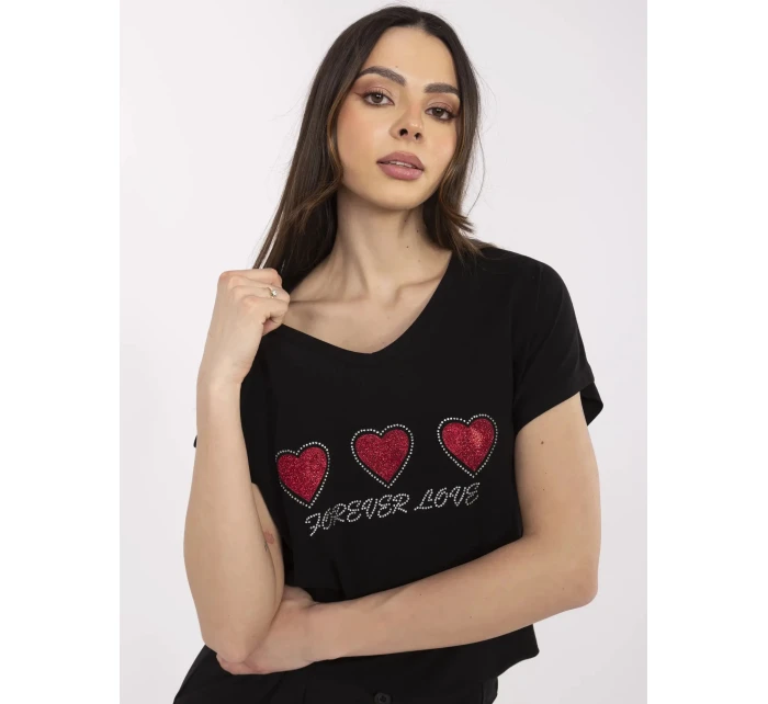 Tričko CLM TS 1708.83 čierne