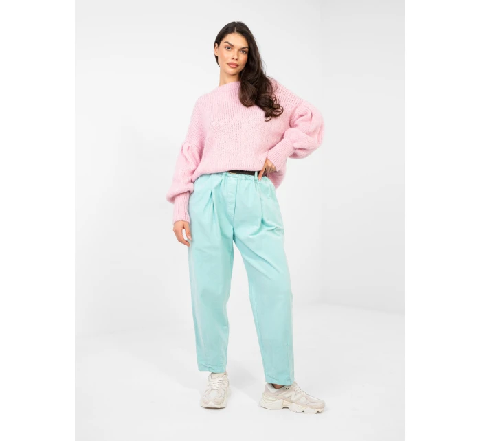 Spodnie MI SP model 21958558 mietowy - FPrice