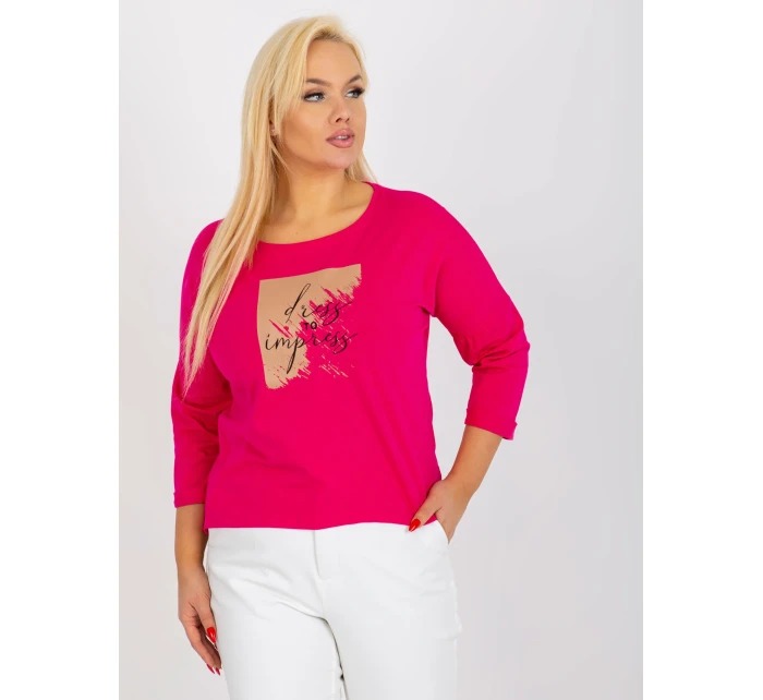 Halenka RV BZ model 18018787 fuchsiová - FPrice Halenka RV BZ model 18018787 fuchsiová - FPrice