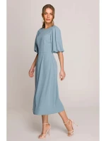 Dámské šaty model 21407078 Světle modrá - STYLOVE