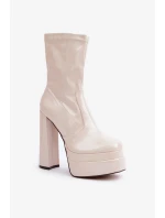 Topánky na podpätku model 204681 Step in style