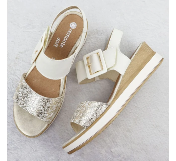 Remonte W D6453-61 RKR646B Sandále na platforme