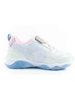 Leomil detská športová obuv tenisky Stitch ľahký suchý zips LED modrá