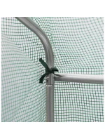 Krycia plachta pre záhradný tunel 200x350x200 cm ZELENÁ