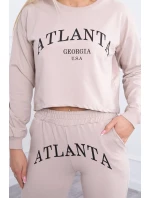 Sada Atlanta s potiskem béžová Sada Atlanta s potiskem béžová