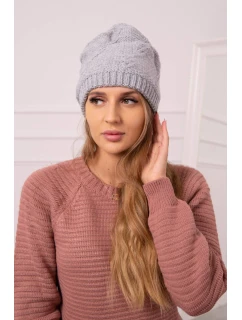 Dámska čiapka Lorena K377 svetlo šedá