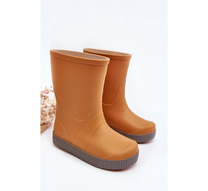 Dětské holínky Wave  Oranžové model 21642615 - Boto