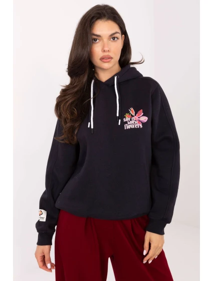 Mikina s kapucňou model 218206 Podúroveň