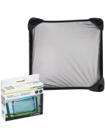 Slnečná clona so stierkami 34x30 cm 1 ks DUNLOP BLACK Slnečná clona so stierkami 34x30 cm 1 ks DUNLOP BLACK