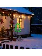 NEON GREEN CHOIN 87 LED BATÉRIA 16x91CM LUCA