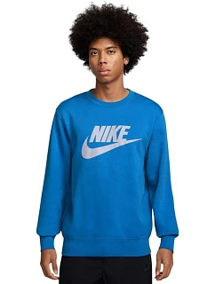 Pánská mikina Nike Sportswear Club, modrá, FN3890, 435, XL