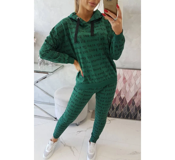 Zelená sada s potiskem Zelená sada s potiskem