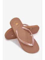 Damskie Japonki Klapki 4FMM00FFLIF018-82S Jasnobrązowe