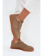 Dámské semišové sneakersy Big Star model 21705779 HIPOLY SYSTEM Béžové - Big Star Shoes Dámské semišové sneakersy Big Star model 21705779 HIPOLY SYSTEM Béžové - Big Star Shoes