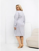 DU KN nočná košeľa FP 605.69 sivá