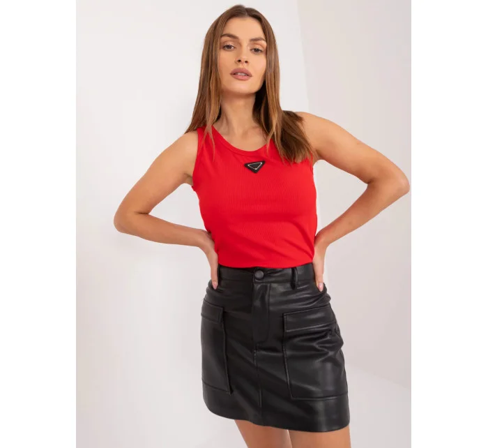 Dámsky top DHJ TP 8962.20 červený - Móda