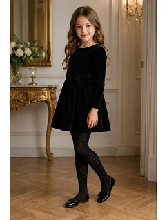 Bavlněné punčocháče s krystaly model 21485460 - BE SNAZZY