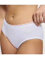 FEEL OF COTTON - Midi nohavičky z organickej bavlny s čipkovým lemom Triumph