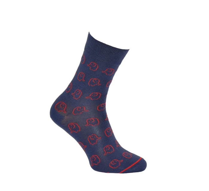 Pánske ponožky Wola Perfect Man vzorované W 94N03 Casual