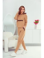 Dámská tepláková souprava model 20915864 beige - Eldar