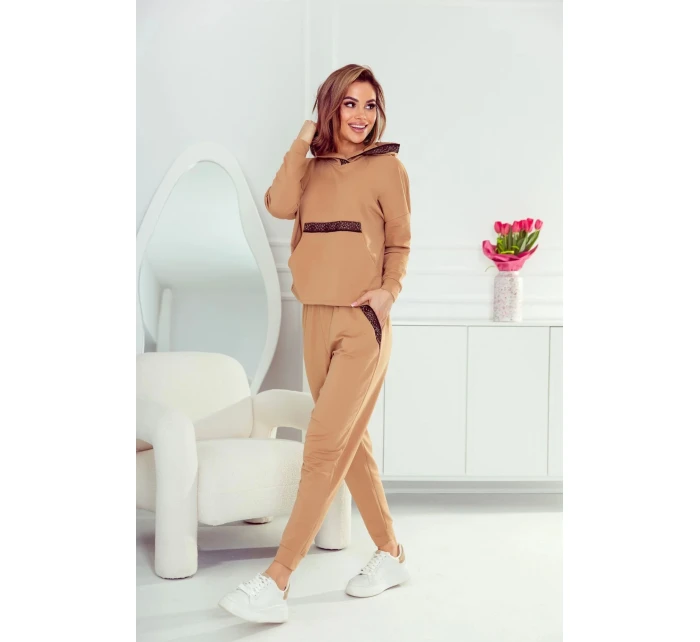 Dámská tepláková souprava model 20915864 beige - Eldar