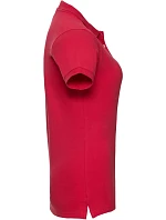 Dámské elastické piqué polo 10. classic red model 22473821 - Russell Athletic Dámské elastické piqué polo 10. classic red model 22473821 - Russell Athletic