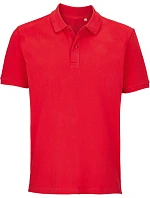 SOL'S Unisex piqué polo z těžké bavlny bright red model 22432418 SOL'S Unisex piqué polo z těžké bavlny bright red model 22432418