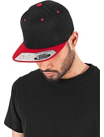 Flexfit 110 6 panelová kšiltovka "Fitted Snapback" 55.0110 black/red Flexfit 110 6 panelová kšiltovka "Fitted Snapback" 55.0110 black/red