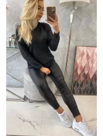 Polovičný sveter s rolákom grafitový Polovičný sveter s rolákom grafitový