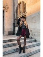 Dámské trapery kotníkové boty z eko kůže černé model 21744751 - Boto